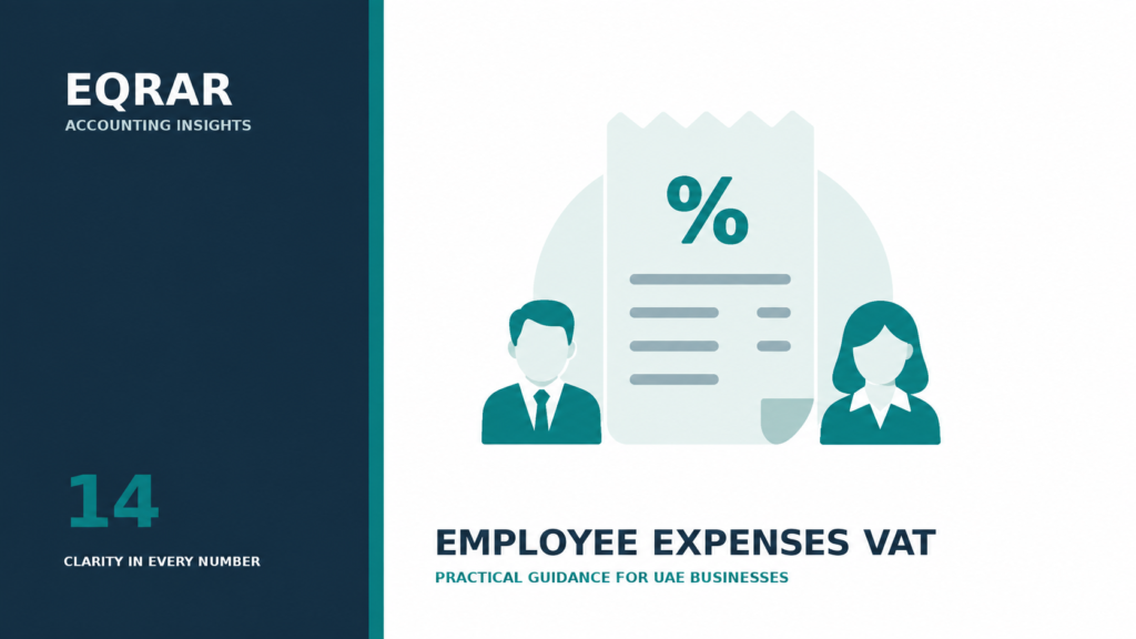 EQRAR Insights 14 — Employee Expenses VAT
